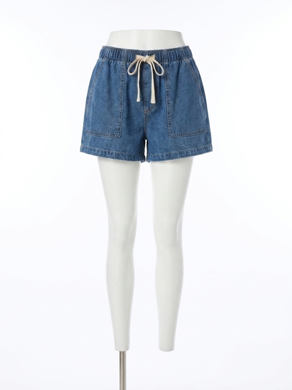 NEW Z SUPPLY daycation denim utility short in deep water